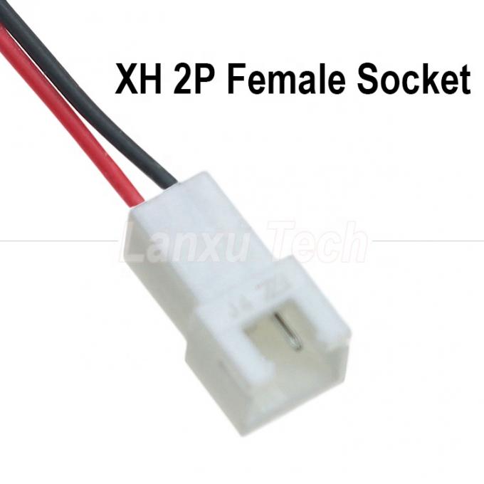 OEM personalizzazione DC femminile 5.5x2.1mm Jack a canna a JST 2 PIN XH 2.54mm Pitch Female Connector Harness Cable 2