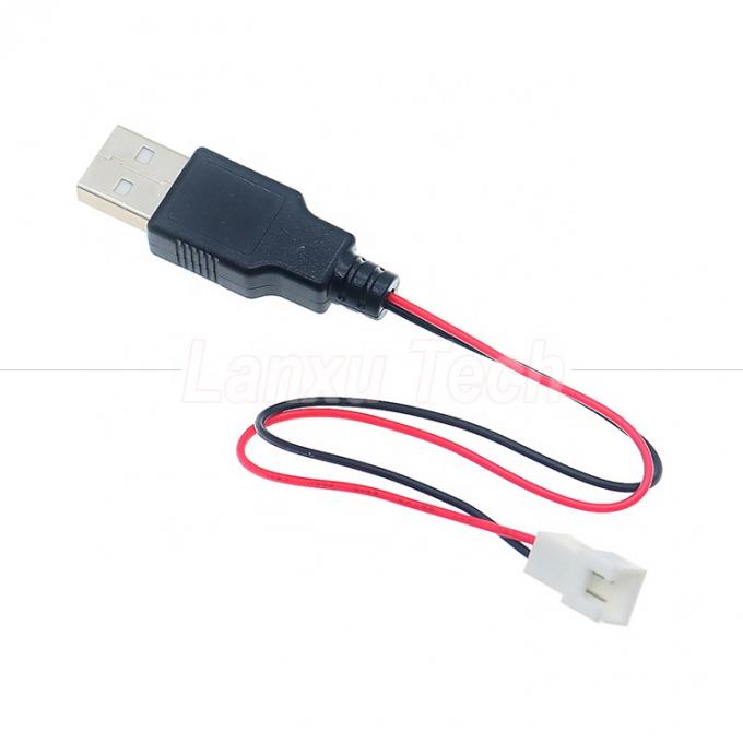 USB tipo A Maschio a JST XH 2.54 Pitch 2 Pin Female Socket Cable 0