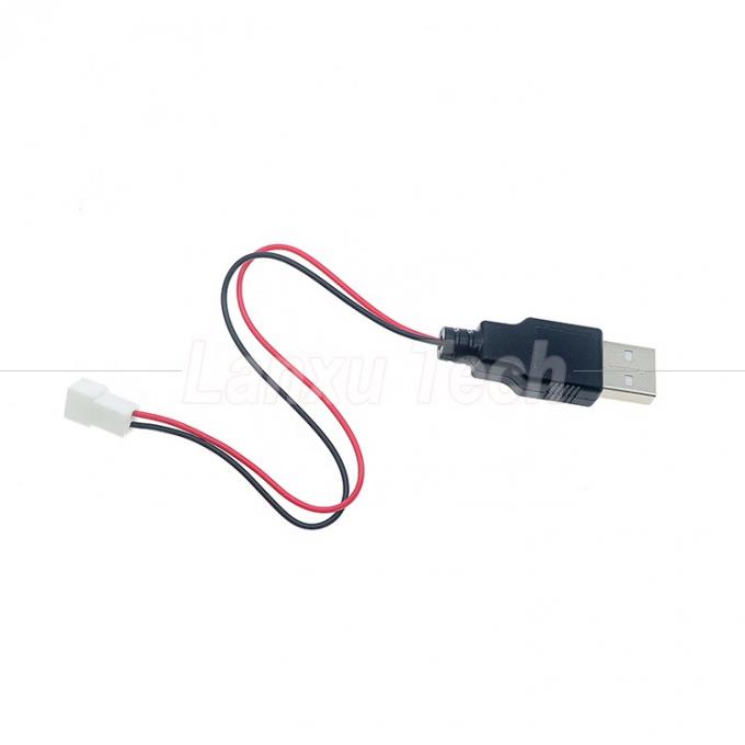 USB tipo A Maschio a JST XH 2.54 Pitch 2 Pin Female Socket Cable 3