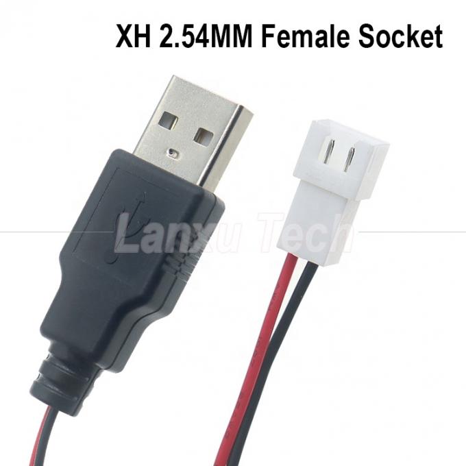 USB tipo A Maschio a JST XH 2.54 Pitch 2 Pin Female Socket Cable 2