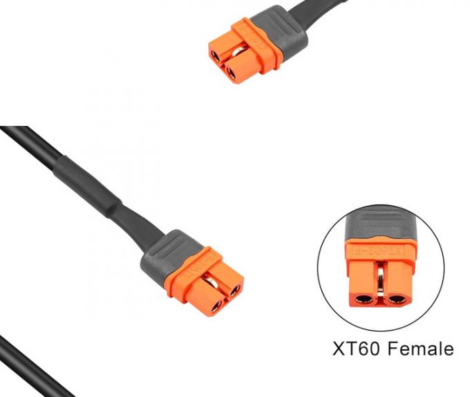 DC 5.5x2.1mm 5.5x2.5mm Plug Male Barrel Jack to XT60 Battery Connector Wire Cable per pannelli solari FPV 2