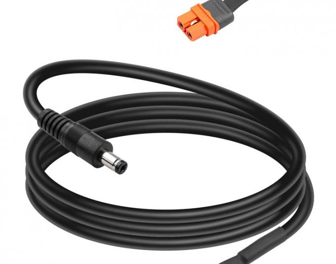DC 5.5x2.1mm 5.5x2.5mm Plug Male Barrel Jack to XT60 Battery Connector Wire Cable per pannelli solari FPV 1