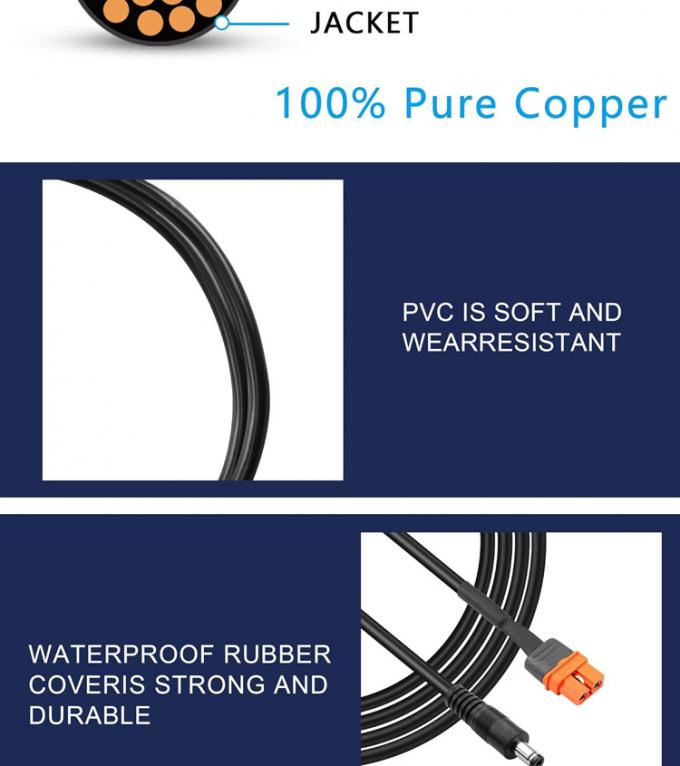 DC 5.5x2.1mm 5.5x2.5mm Plug Male Barrel Jack to XT60 Battery Connector Wire Cable per pannelli solari FPV 5