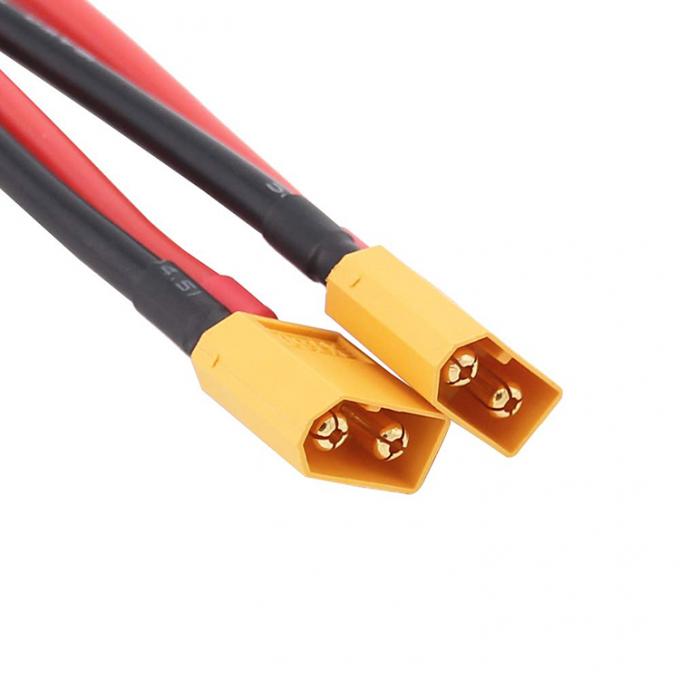 14AWG XT60 Male Plug to 4mm Banana Connector Cable per RC Lipo Battery Charge FPV Drone 3