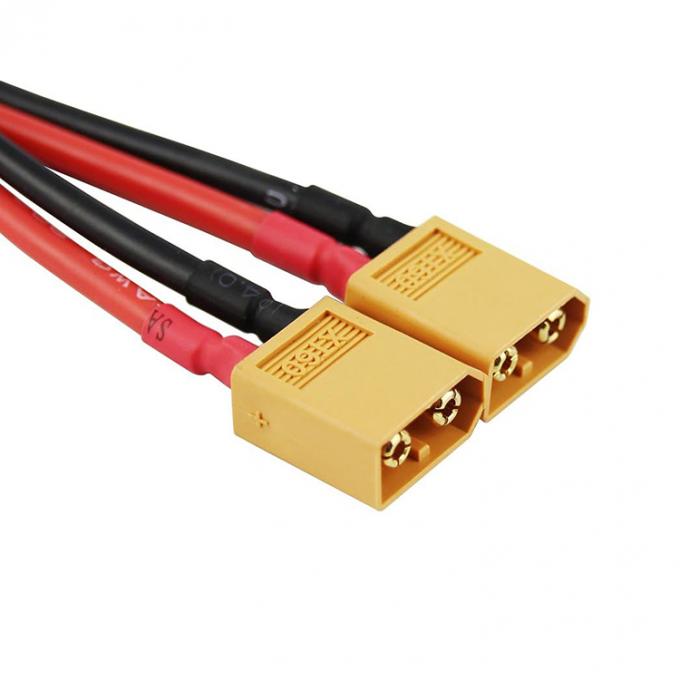 14AWG XT60 1 Cable di estensione da femmina a maschio Y Splitter per batteria RC Lipo 3
