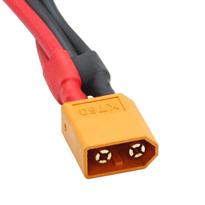 14AWG XT60 1 maschio a 2 femmine Y Splitter Cable di estensione per batteria RC Lipo 3