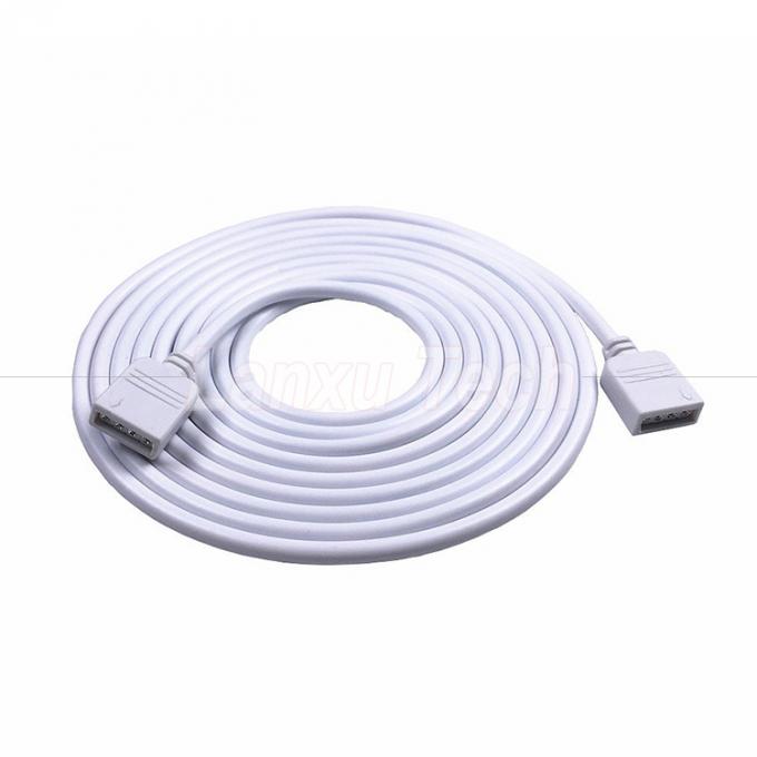 Cable di estensione da femmina a femmina con connettore RGB a 4 pin per 5050 3528 2835 LED 0