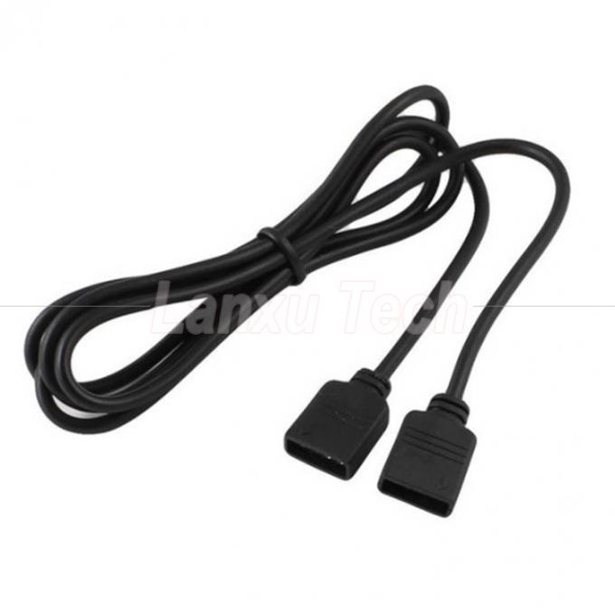 Cable di estensione da femmina a femmina con connettore RGB a 4 pin per 5050 3528 2835 LED 1