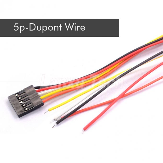 10cm 20cm 30cm 50cm 2 Pin 3 4 5 6 8 10 Pin Dupont 2.54mm Cable di connettore Jumper cablaggio 5