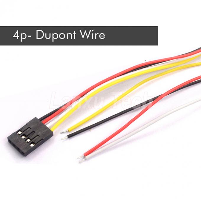 10cm 20cm 30cm 50cm 2 Pin 3 4 5 6 8 10 Pin Dupont 2.54mm Cable di connettore Jumper cablaggio 4