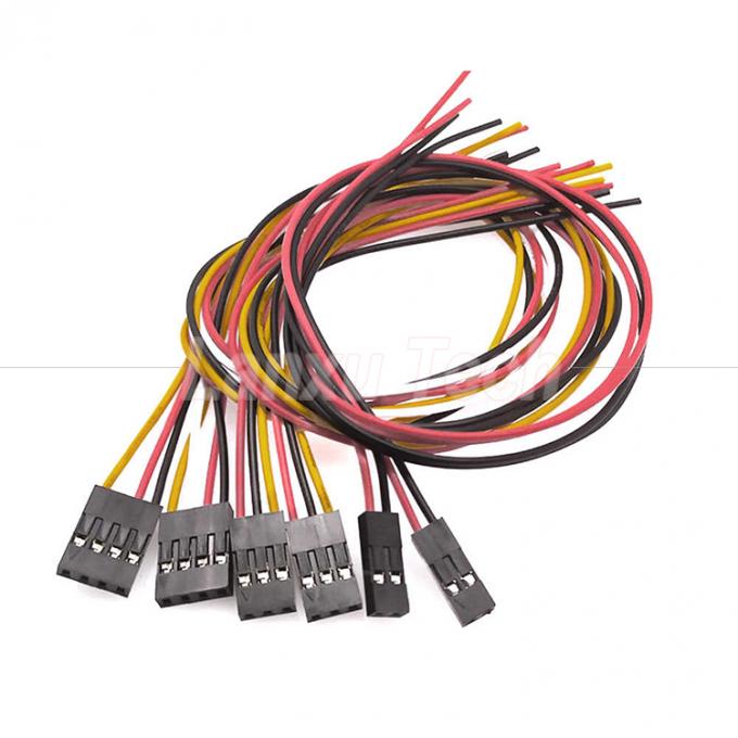 10cm 20cm 30cm 50cm 2 Pin 3 4 5 6 8 10 Pin Dupont 2.54mm Cable di connettore Jumper cablaggio 9