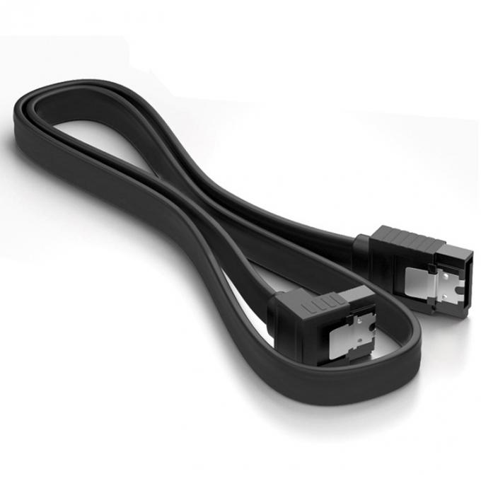 Alta velocità 6Gbps di blocco angolo destro di chiusura Sata III 3.0 cavo di estensione di alimentazione per disco rigido 7