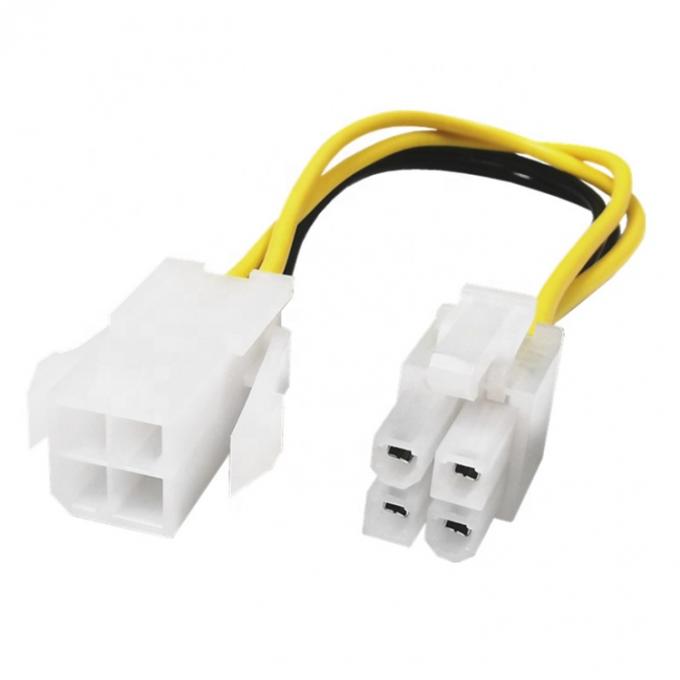 Supporto di alimentazione della scheda madre ATX 4 pin Cable di alimentazione della CPU 0