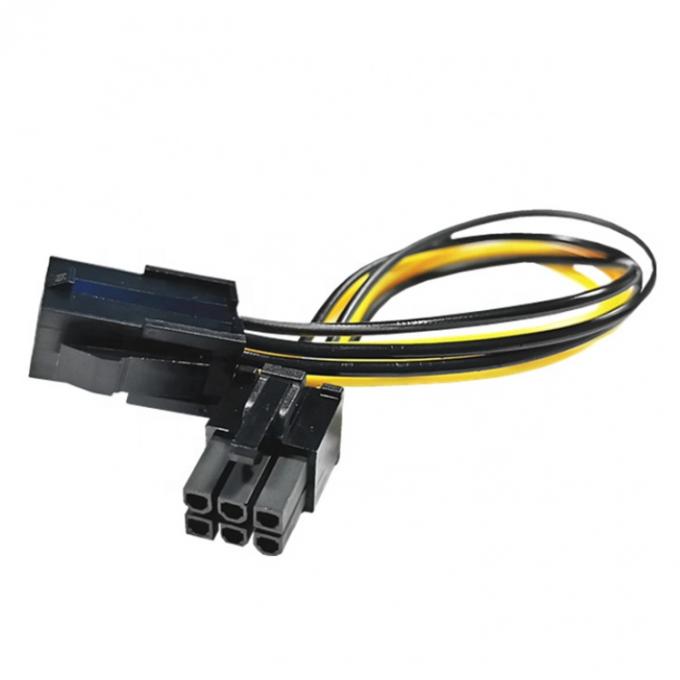 PCI-E 6 pin a 6 pin GPU maschio a femmina ATX scheda grafica video PCIE PCI Express cavo di alimentazione 4