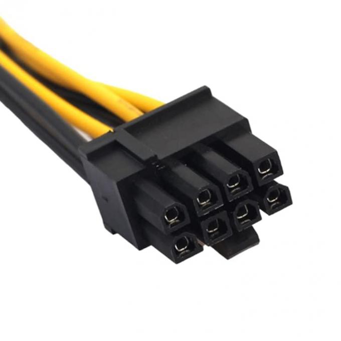PCIe 8 pin maschio a doppio 8 pin maschio PCI Express Grafica scheda video GPU Splitter Power Adapter Cable 4