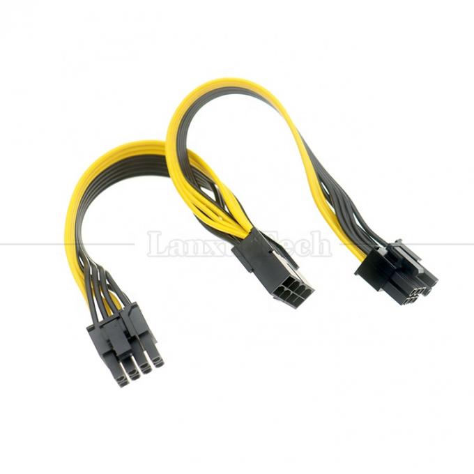 PCIe 8 pin Maschio a doppio 8 pin Femmina PCI Express Grafica scheda video GPU Splitter Power Adapter Cable 6