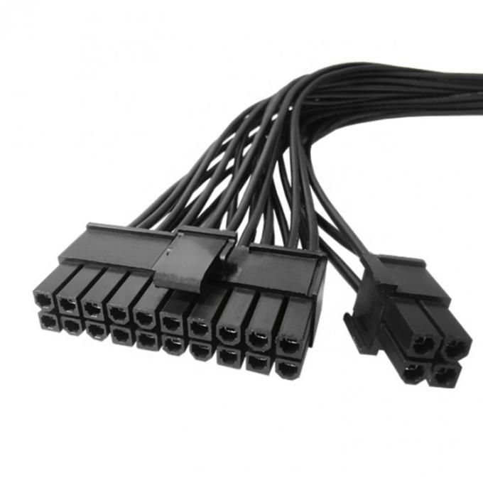 Cable di estensione di alimentazione ATX da maschio a femmina per PSU 24 pin per scheda madre del computer 4
