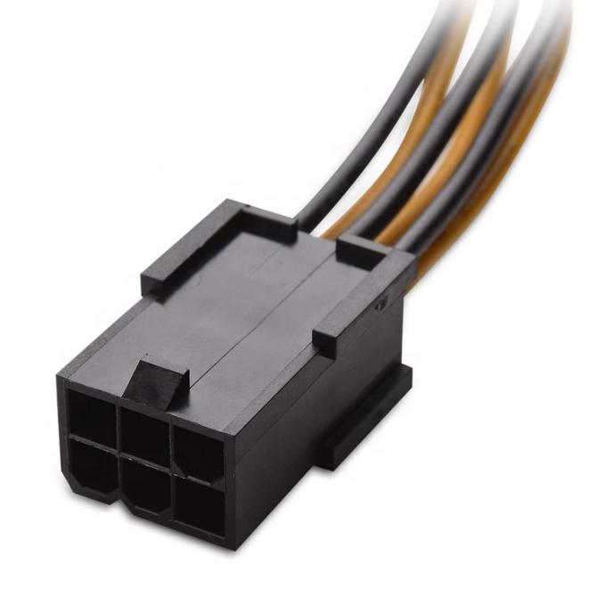 6 pin maschio a 8 pin maschio GPU ATX Video Graphics Card PCIe Express Adapter Cable di estensione di alimentazione per computer 1