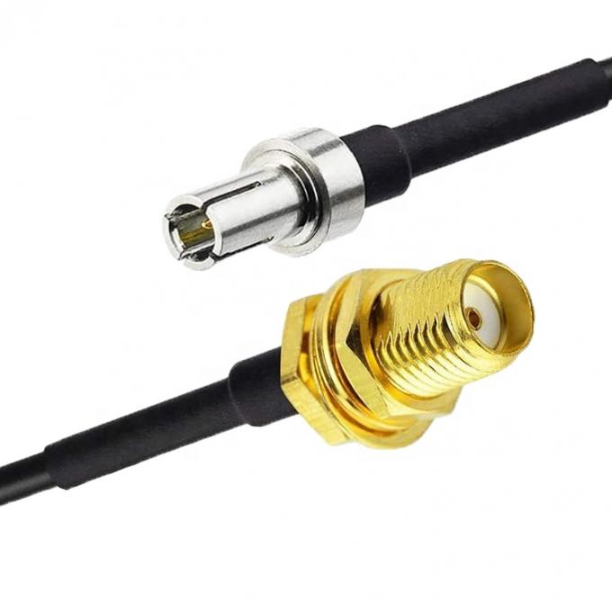Cable coassiale RF ad adattatore di antenna con connettore femminile da TS9 a SMA 2
