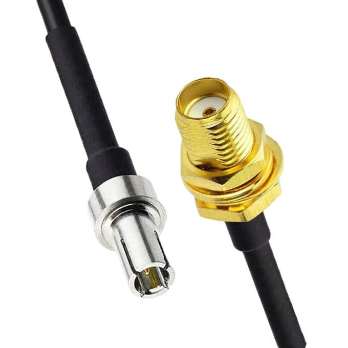 Cable coassiale RF ad adattatore di antenna con connettore femminile da TS9 a SMA 5