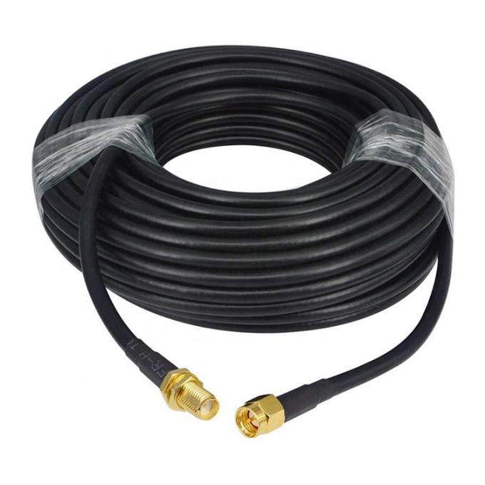 Maschio a femmina RG174 RG178 RG316 RG58 Assemblaggio RF Jumper Antenna Cavo coaxiale 3