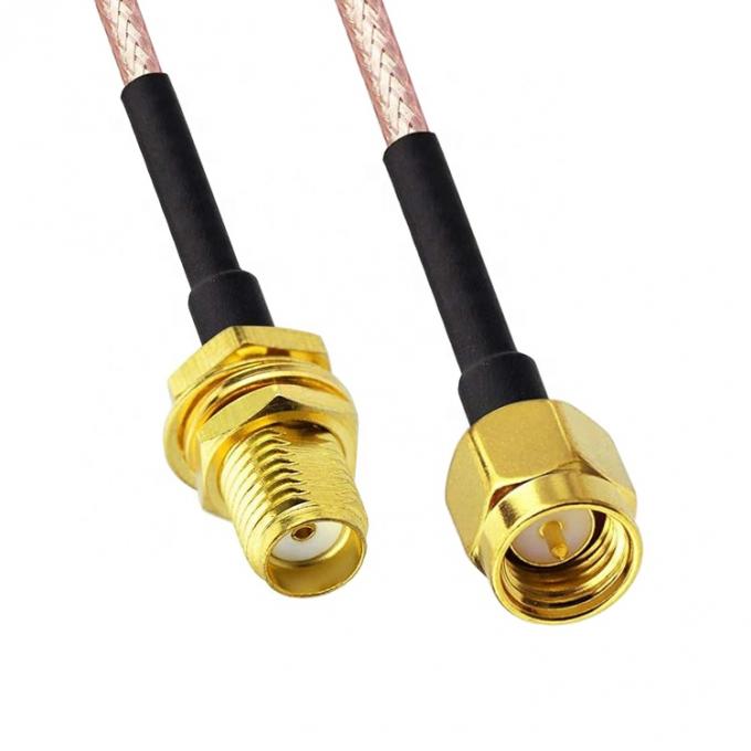 RG 174 SMA Maschio a SMA Femmina Jumper RF Adapter Connector Antenna Cavi coassiali 1