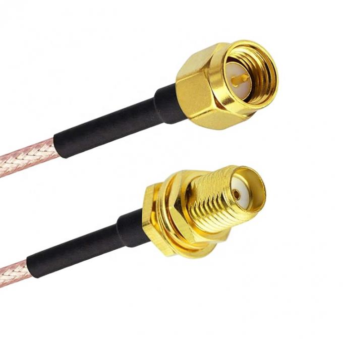 RG 174 SMA Maschio a SMA Femmina Jumper RF Adapter Connector Antenna Cavi coassiali 4