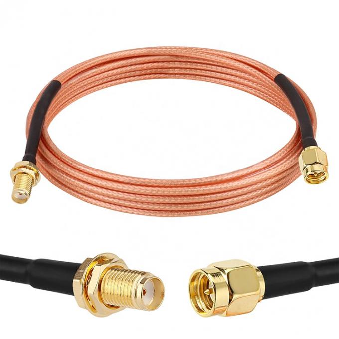 RG316 Coassiale RF SMA Maschio a SMA Femminile Jumper Connector Antenna Extender Cable di estensione per Wifi Ham Radio GPS 0