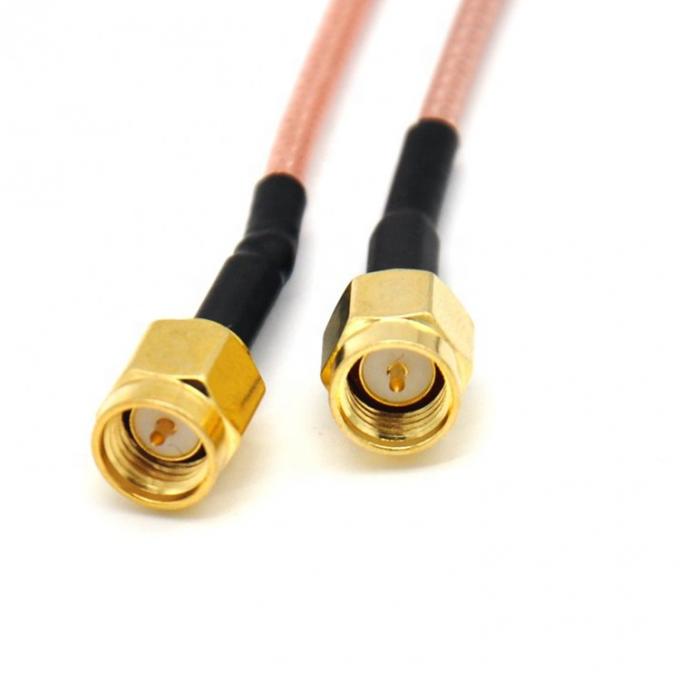 RG316 Cable di estensione Jumper Coaxial RF SMA to SMA Connector Assembly Antenna Extender per Wifi FPV TV 3