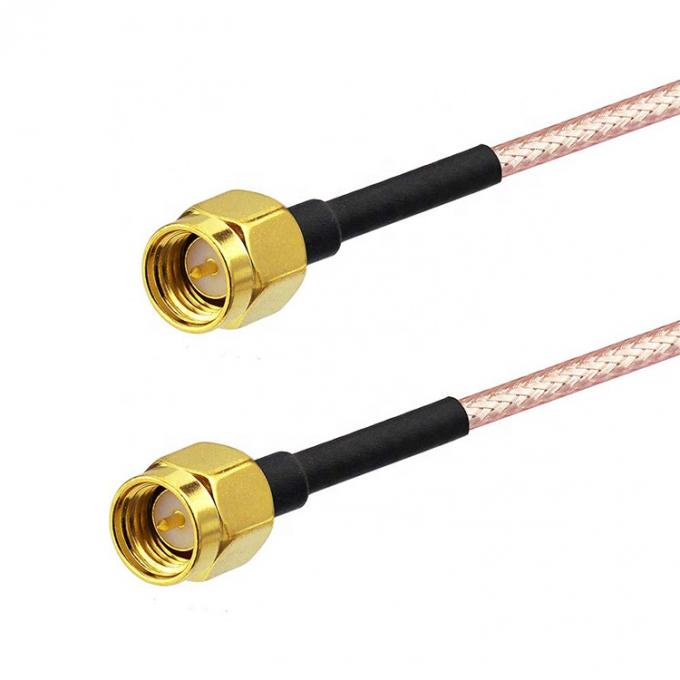 RG316 Cable di estensione Jumper Coaxial RF SMA to SMA Connector Assembly Antenna Extender per Wifi FPV TV 1