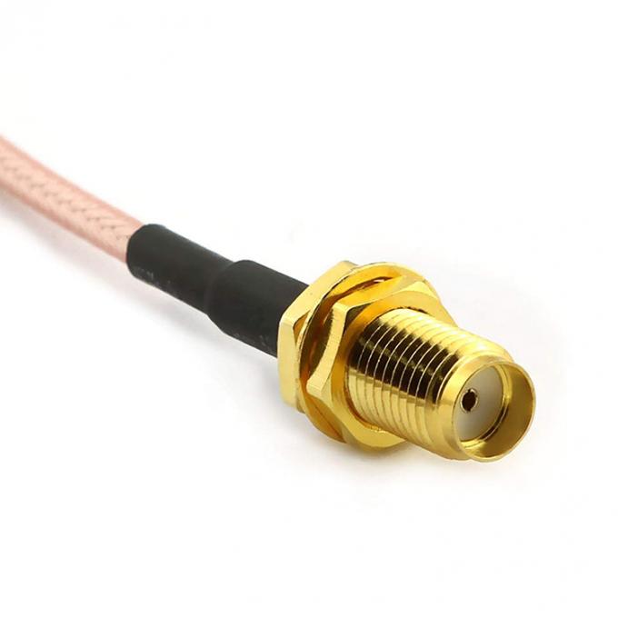 RG316 MMCX angolo maschio a RP SMA femmina antenna cavo coaxiale RF 2