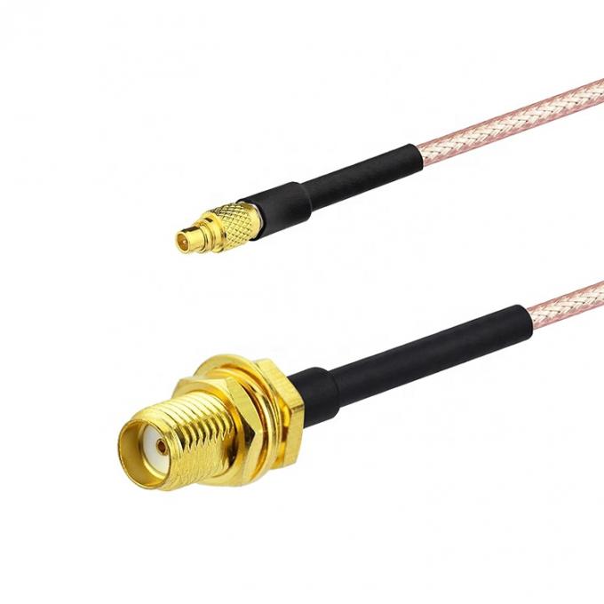 RG316 Pigtail SMA Femmina a MMCX Maschio MMCX Cavo di estensione dell'antenna coassiale RF 2