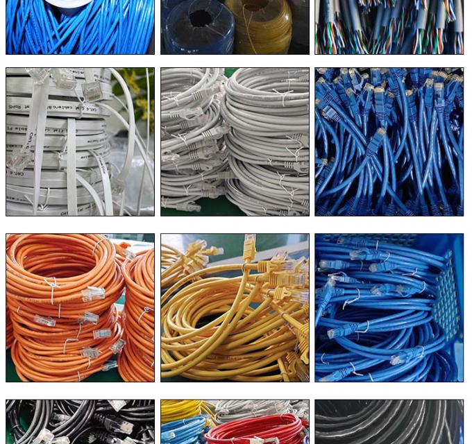 1m 5m 10m UTP FTP Shield Cat5 Cat5e Cat6 Ca6a Cat7 RJ45 Flat Ethernet Patch Network Lan Cable per Router 2