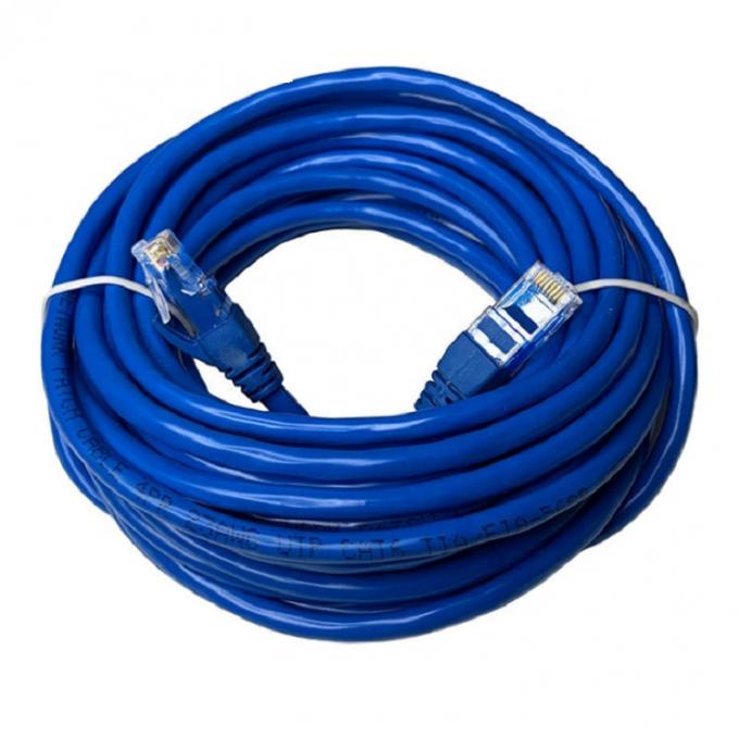 Cavo di rete Ethernet Lan personalizzato 1m 5m 10m 100m Cat5 Cat5e Cat6 Cat7 STP UTP RJ45 2