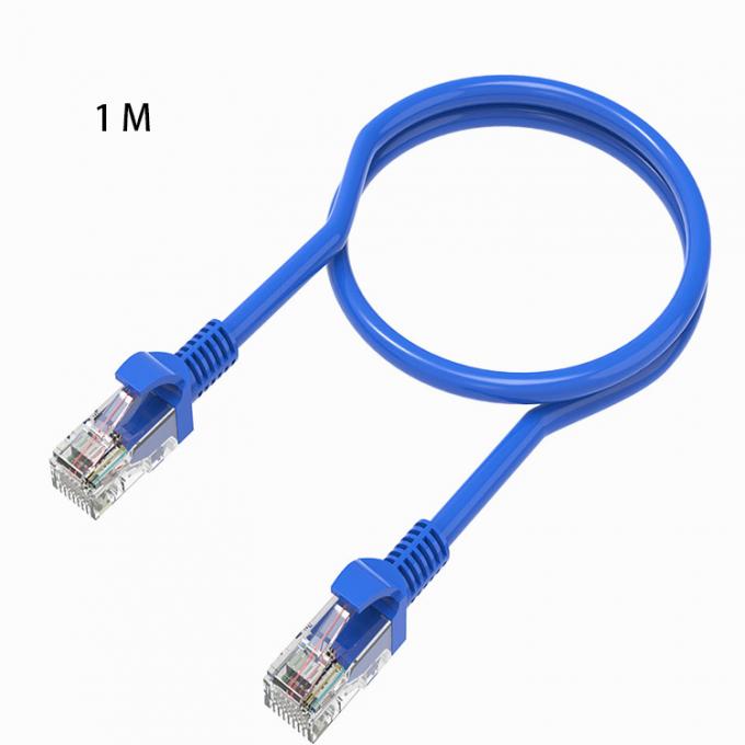 Cavo di rete Ethernet Lan personalizzato 1m 5m 10m 100m Cat5 Cat5e Cat6 Cat7 STP UTP RJ45 6
