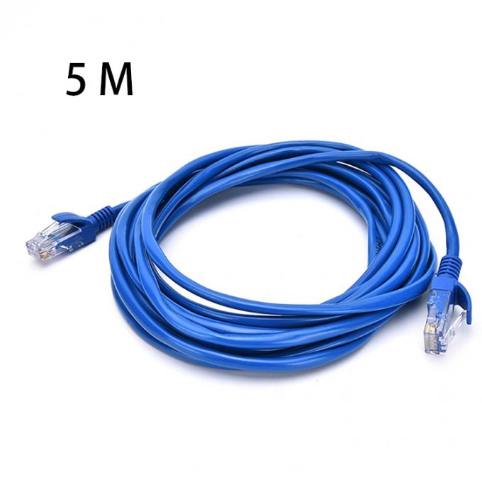 Cavo di rete Ethernet Lan personalizzato 1m 5m 10m 100m Cat5 Cat5e Cat6 Cat7 STP UTP RJ45 7