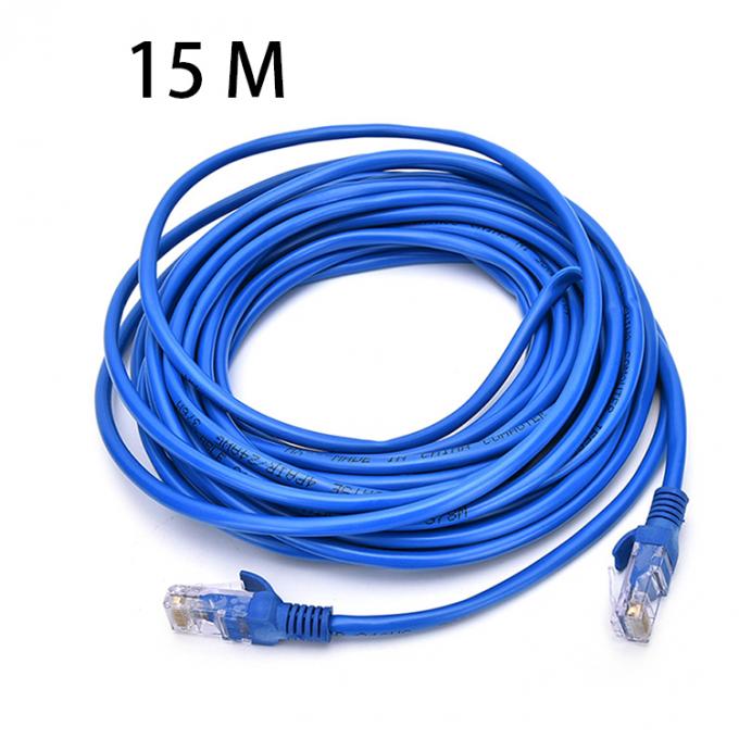 Cavo di rete Ethernet Lan personalizzato 1m 5m 10m 100m Cat5 Cat5e Cat6 Cat7 STP UTP RJ45 8