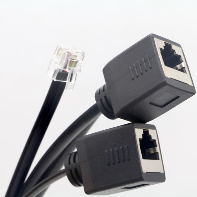 Personalizzazione Cavo di estensione di rete Ethernet da maschio a femmina Cat5 Cat5e Cat6 Cat7 8P8C RJ45 3