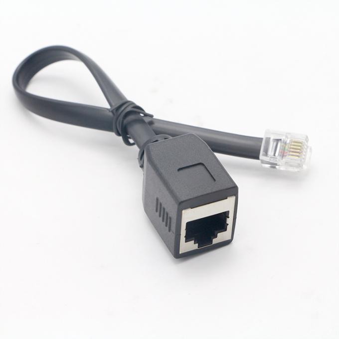 Personalizzazione Cavo di estensione di rete Ethernet da maschio a femmina Cat5 Cat5e Cat6 Cat7 8P8C RJ45 4