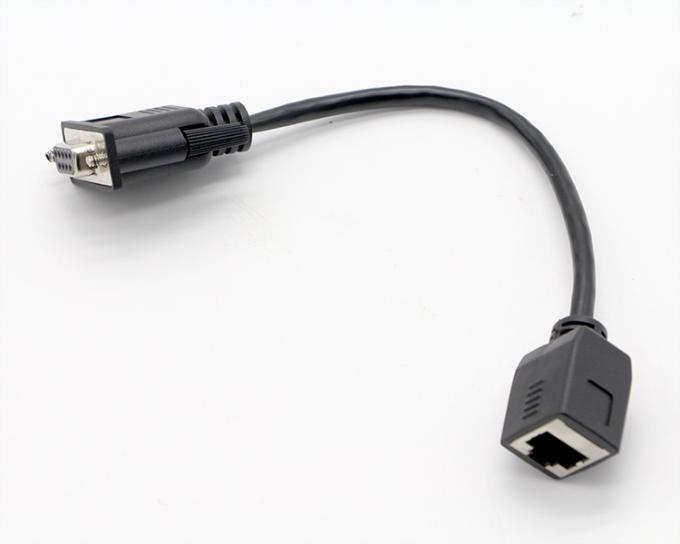 DB9 Femminile RS232 in serie a RJ45 Femminile cavo di presa 3