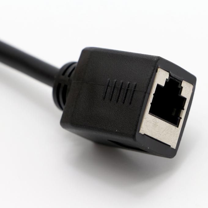 Personalizzazione 1M 2M 8P8C RJ45 Femminile a RJ45 Femminile Socket Lan Network Ethernet Cable 1