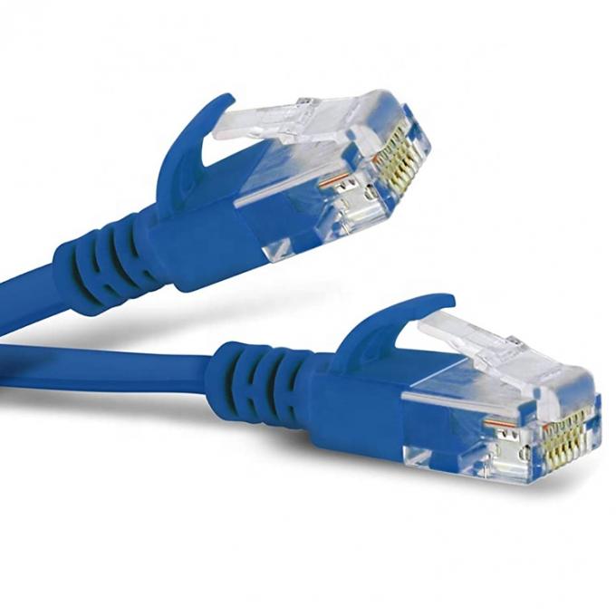 UTP STP Industrial Cat5 Cat5e Cat6 Cat7 Flat RJ45 Patch Cord Network Lan Ethernet Cable di estensione per router 3