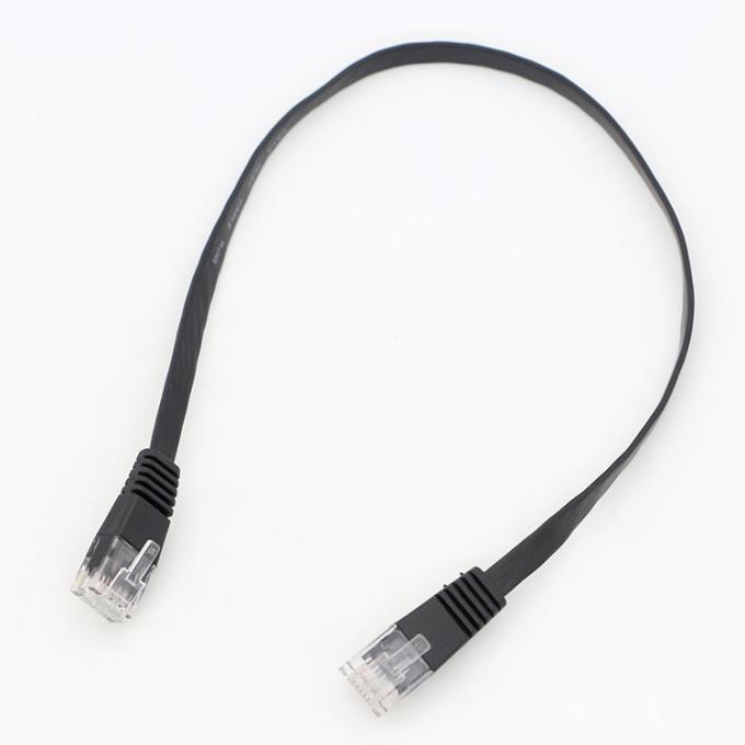Cavo Lan di estensione Ethernet di rete RJ45 piatto patch cord industriale Cat5 Cat5e Cat6 Cat7 Cat8 STP UTP 3
