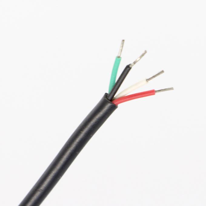 Assemblaggio su misura Femminile RJ45 Socket To Open Saldatura in scatola 4 fili cavo a coda di porcellana 2