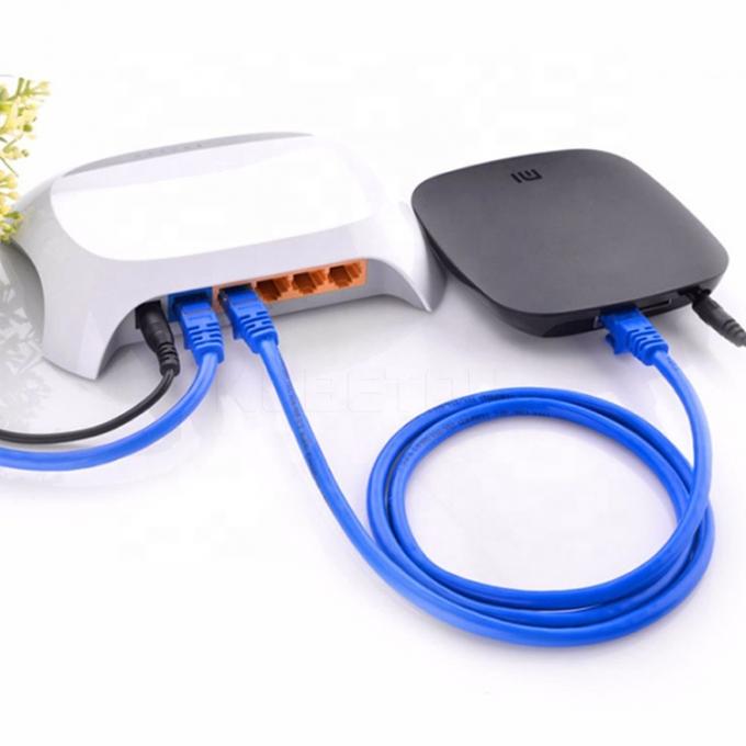 Personalizzazione 1m 5m 10m 30m Cat5 Cat5e Cat6 Cat7 STP UTP RJ45 Patch Cord Lan Ethernet Network Cable 3