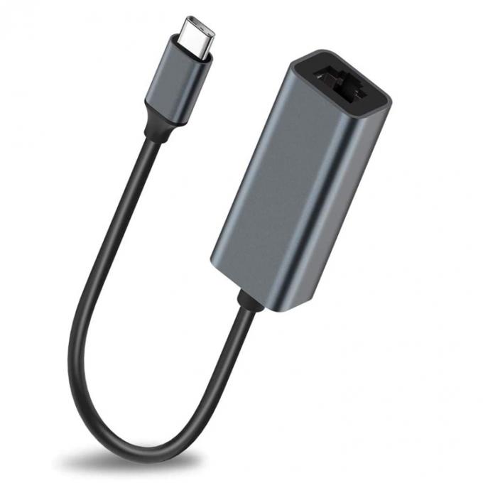 Plug and Play USB 3.0 Tipo C Maschio a Gigabit RJ45 Ethernet Network Lan Adapter per Computer portatili 1