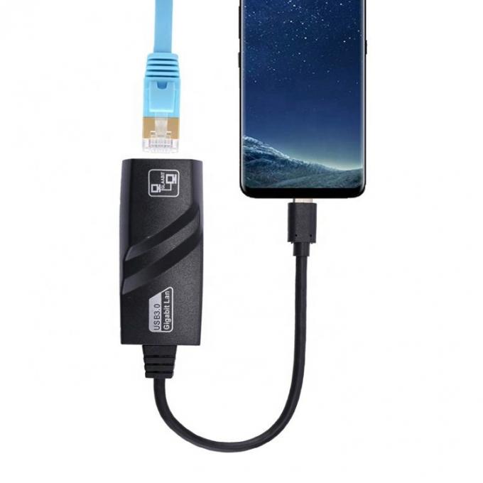 Adattatore LAN di rete Ethernet da maschio a gigabit RJ45 per computer portatili 4