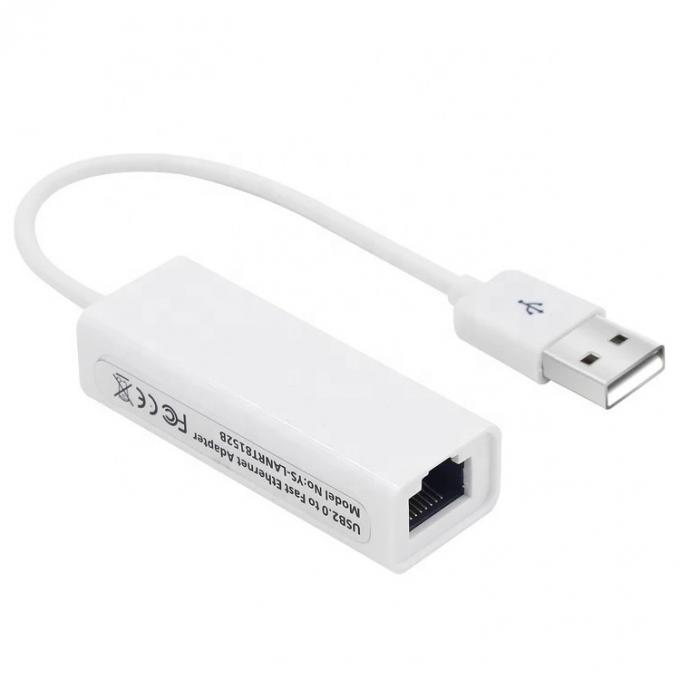 Plug and Play RTL8152B 100M Gigabit USB a RJ45 Ethernet Lan Network Adapter per computer portatili 2