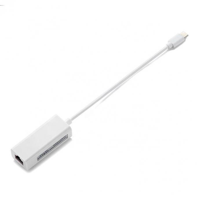 Plug and Play 100Mbps Gigabit USB Tipo C a RJ45 Ethernet Lan Network Adapter per Computer portatili 4