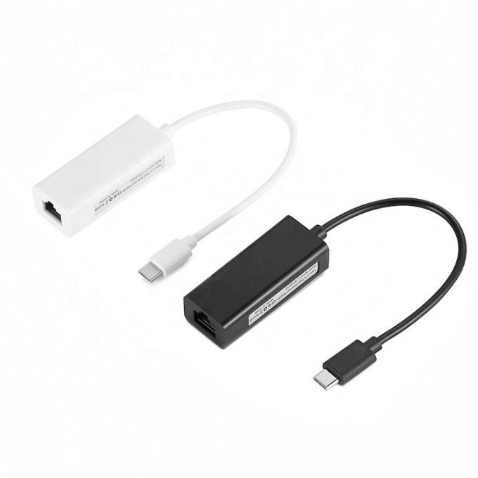 Plug and Play 100Mbps Gigabit USB Tipo C a RJ45 Ethernet Lan Network Adapter per Computer portatili 5